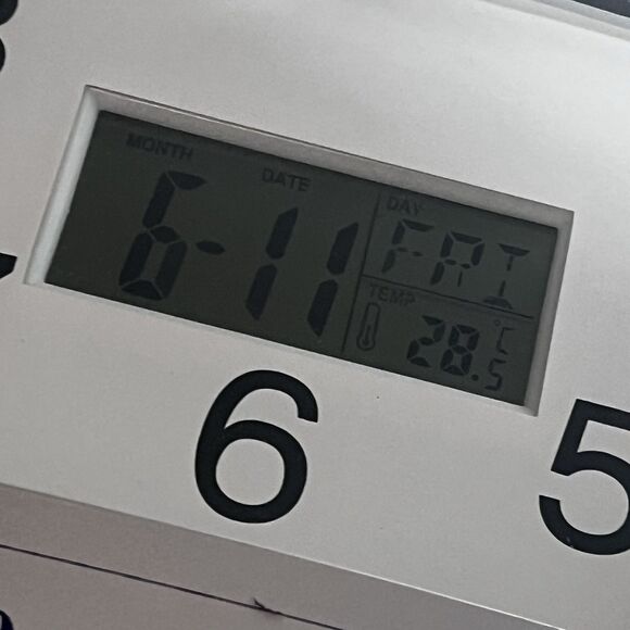 Pravachol Sodium Pharmacist Wall Clock RX Pharmaceutical Date Day Temperature - Picture 7 of 12